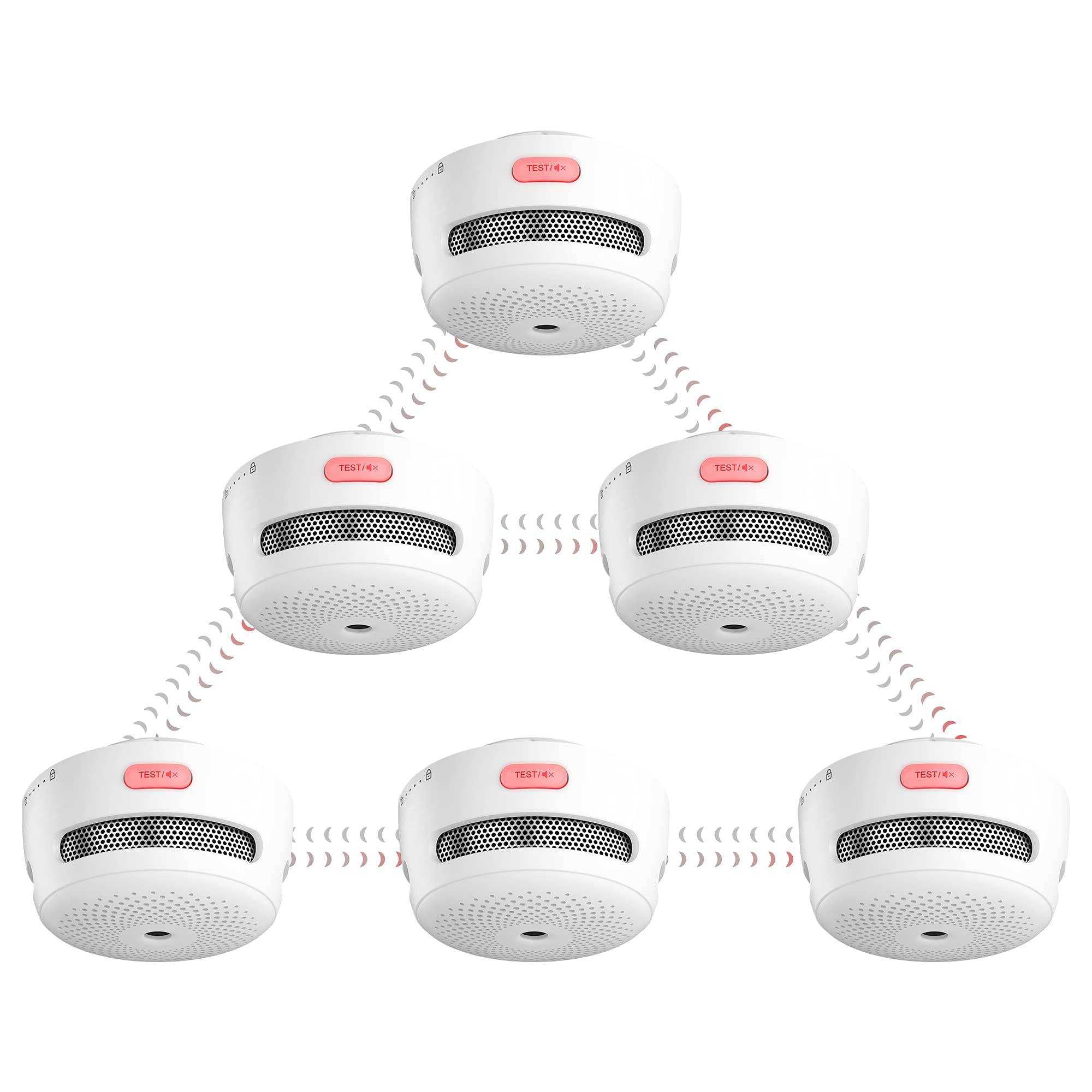 X-Sense XS01-WR Funkvernetzbarer Rauchmelder im 6er Set - Zuverlässiger Brandschutz für Ihr Zuhause Mesch Shop X-Sense XS01-WR Funkvernetzbarer Rauchmelder im 6er Set - Zuverlässiger Brandschutz für Ihr Zuhause Mesch Shop